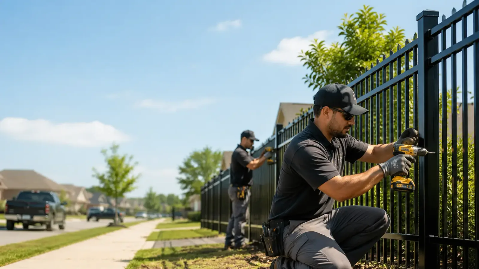 Metal Fence Installation in Rea, MO